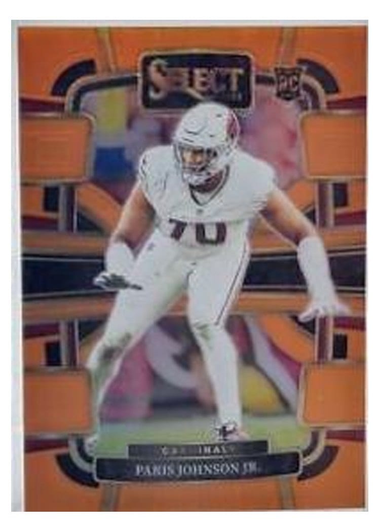 2023 Panini Select Base Set Paris Johnson Jr. #3 card