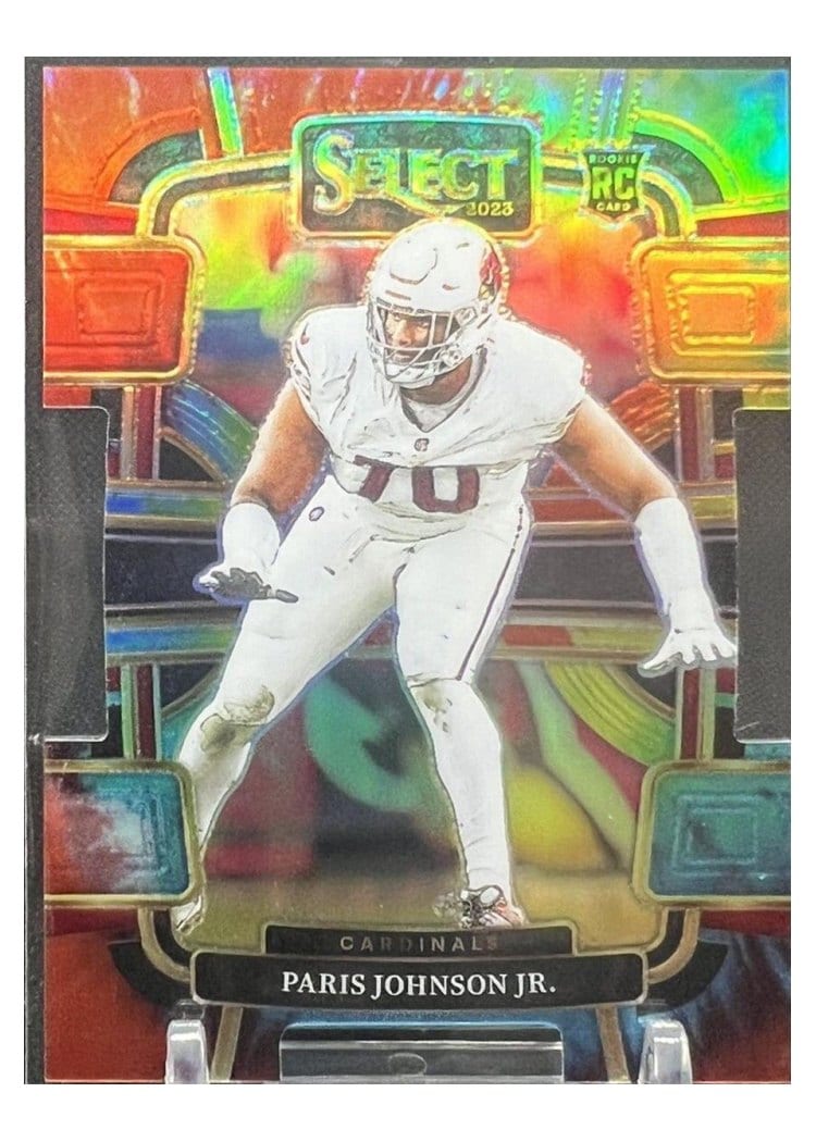 2023 Panini Select Base Set Paris Johnson Jr. #3 card