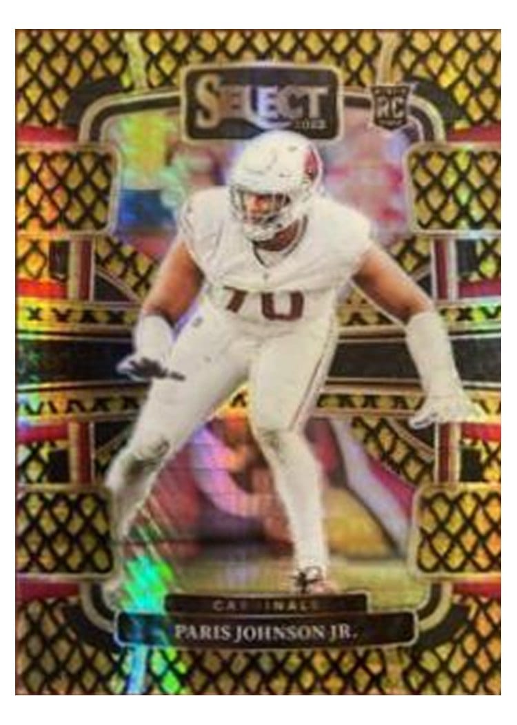 2023 Panini Select Base Set Paris Johnson Jr. #3 card