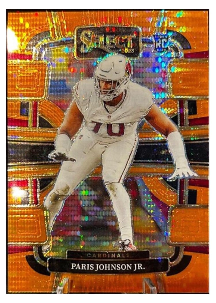2023 Panini Select Base Set Paris Johnson Jr. #3 card