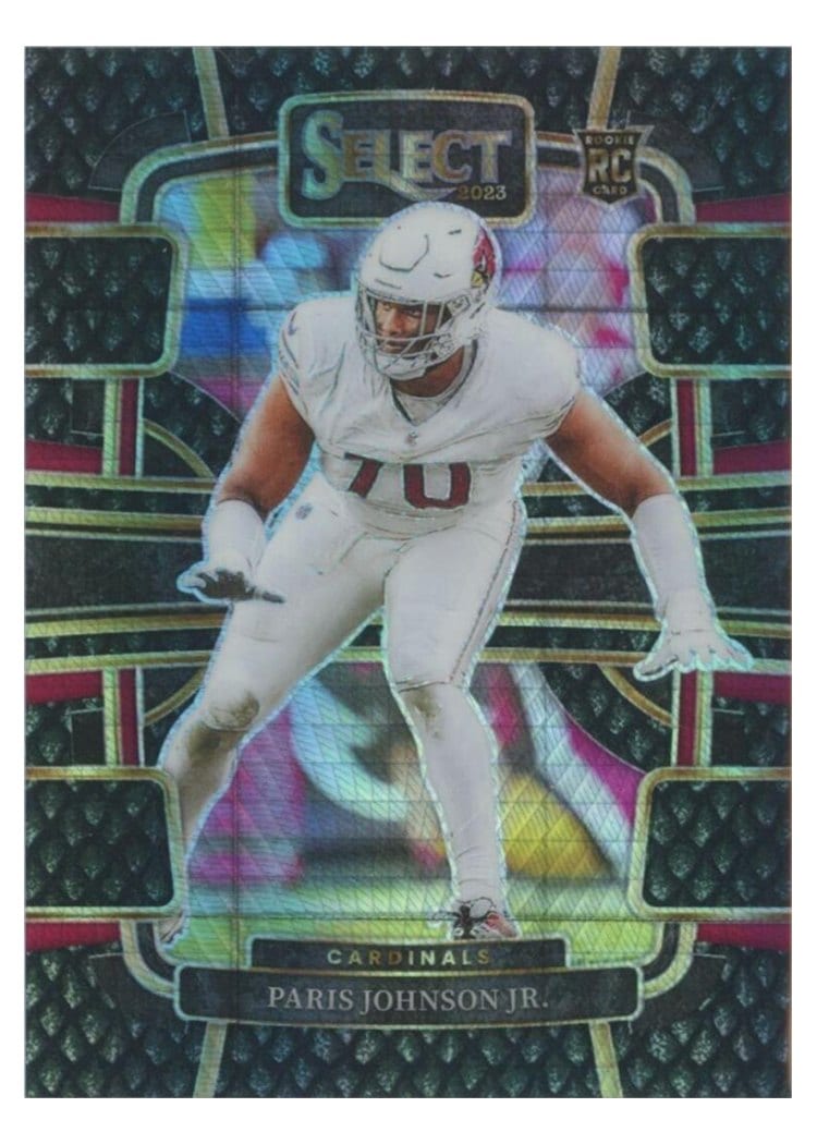 2023 Panini Select Base Set Paris Johnson Jr. #3 card