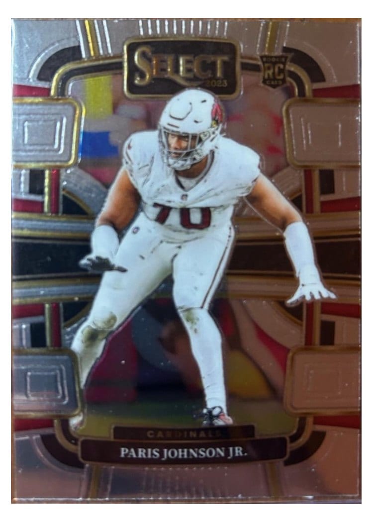 2023 Panini Select Base Set Paris Johnson Jr. #3 card