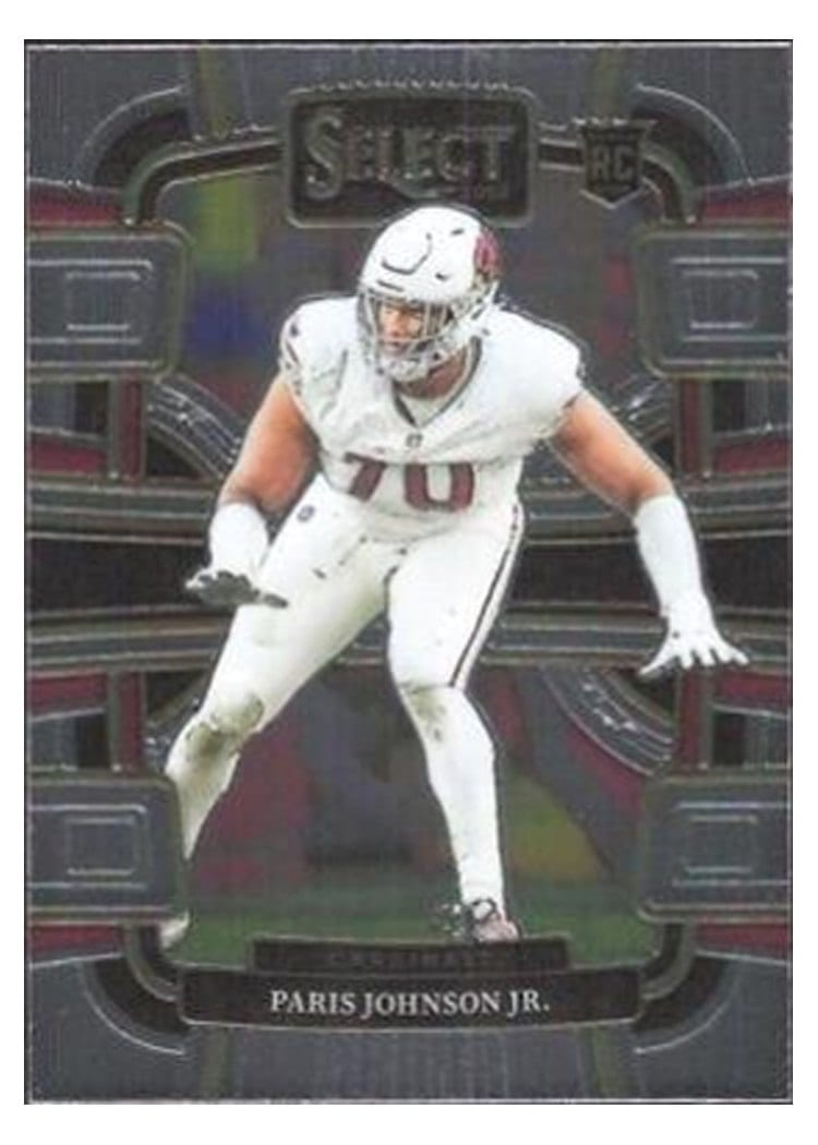 2023 Panini Select Base Set Paris Johnson Jr. #3 card