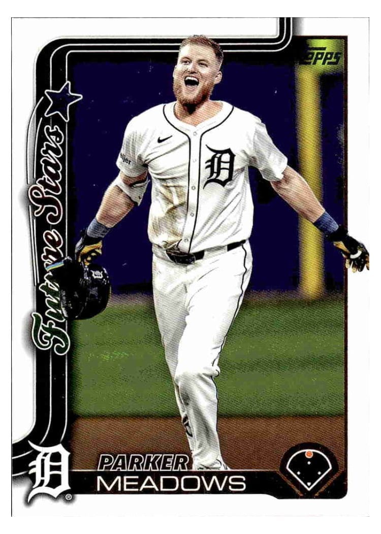 2025 Topps Base Set Parker Meadows #576 card
