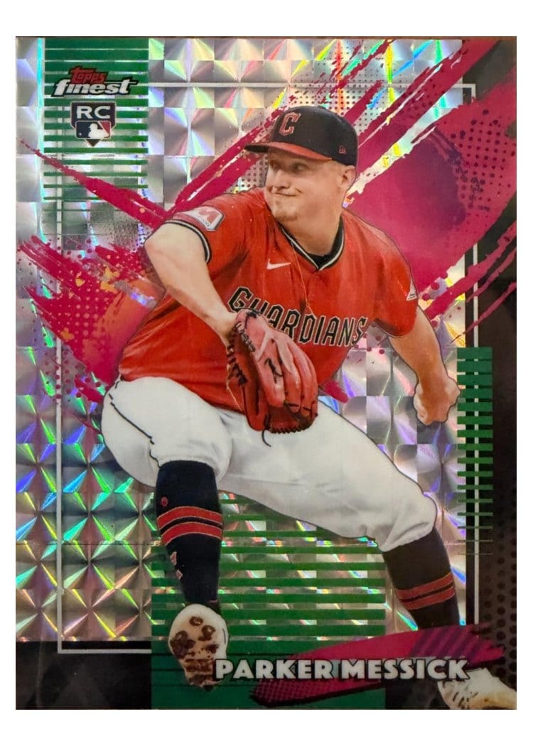 2026 Topps Finest Parker Messick Geometric Refractor #277 card