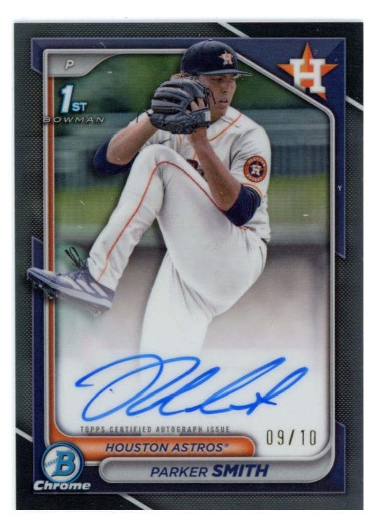 2024 Bowman Draft Chrome Prospect Autographs Parker Smith #CPA-PSM card