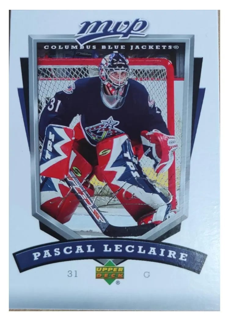 2006 Upper Deck MVP Pascal Leclaire #84 card