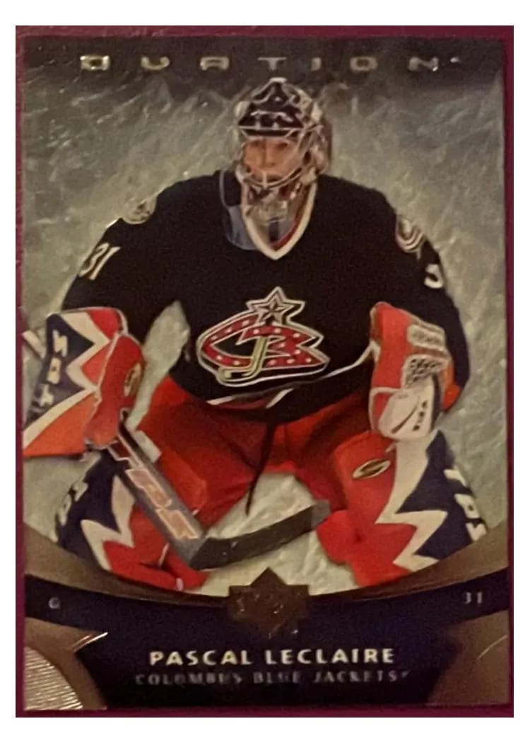 2006 Upper Deck Ovation Pascal Leclaire #115 card