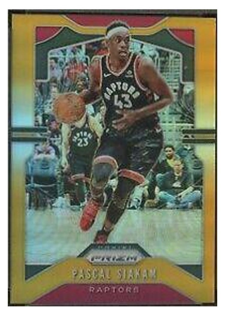 2019-20 Panini Prizm Base Set Pascal Siakam #156 card
