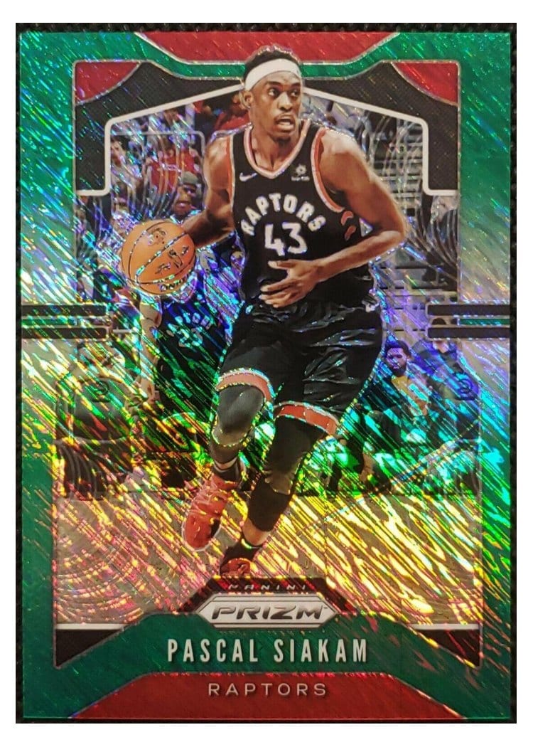 2019-20 Panini Prizm Base Set Pascal Siakam #156 card