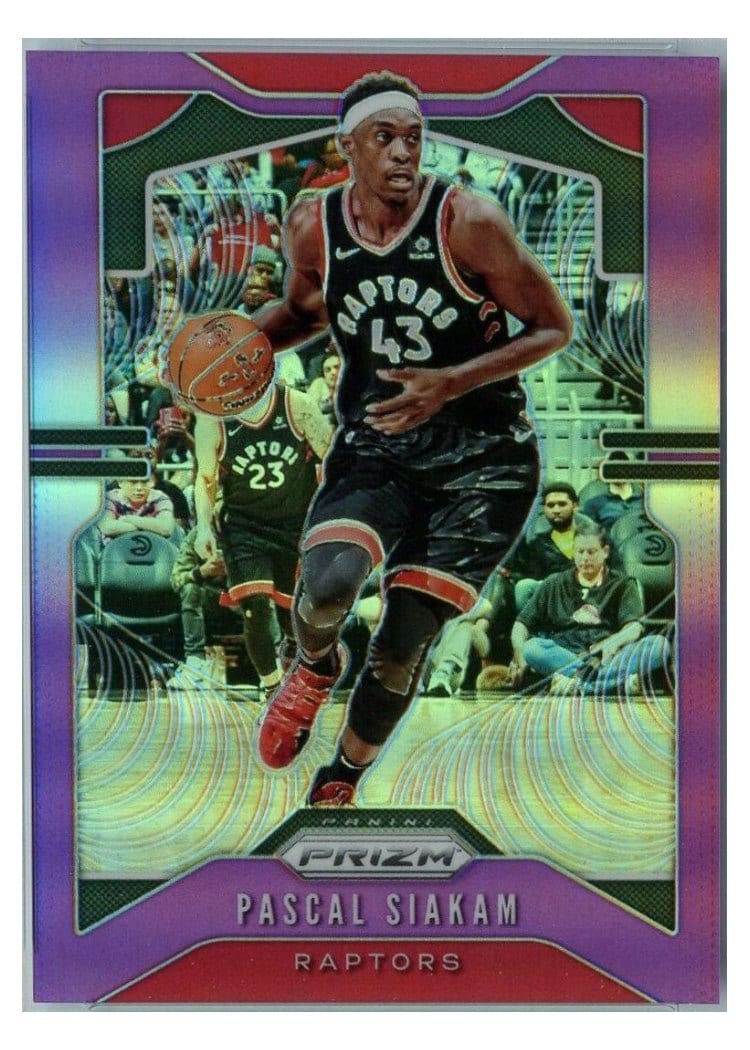 2019-20 Panini Prizm Base Set Pascal Siakam #156 card