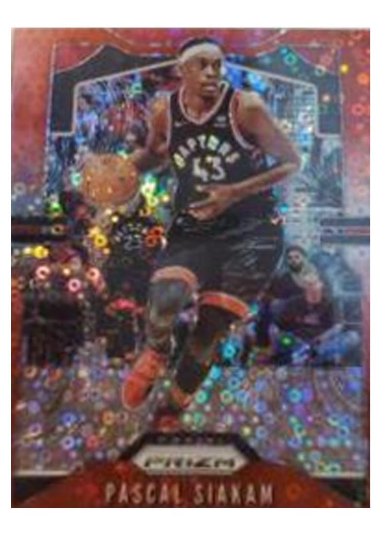 2019-20 Panini Prizm Base Set Pascal Siakam #156 card