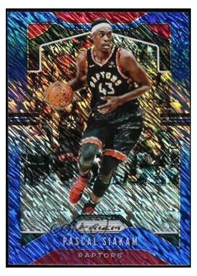 2019-20 Panini Prizm Base Set Pascal Siakam #156 card