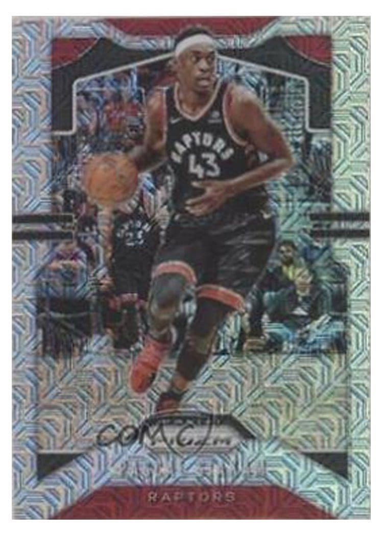 2019-20 Panini Prizm Base Set Pascal Siakam #156 card