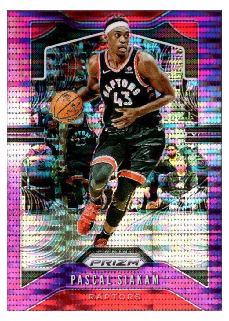 2019-20 Panini Prizm Base Set Pascal Siakam #156 card