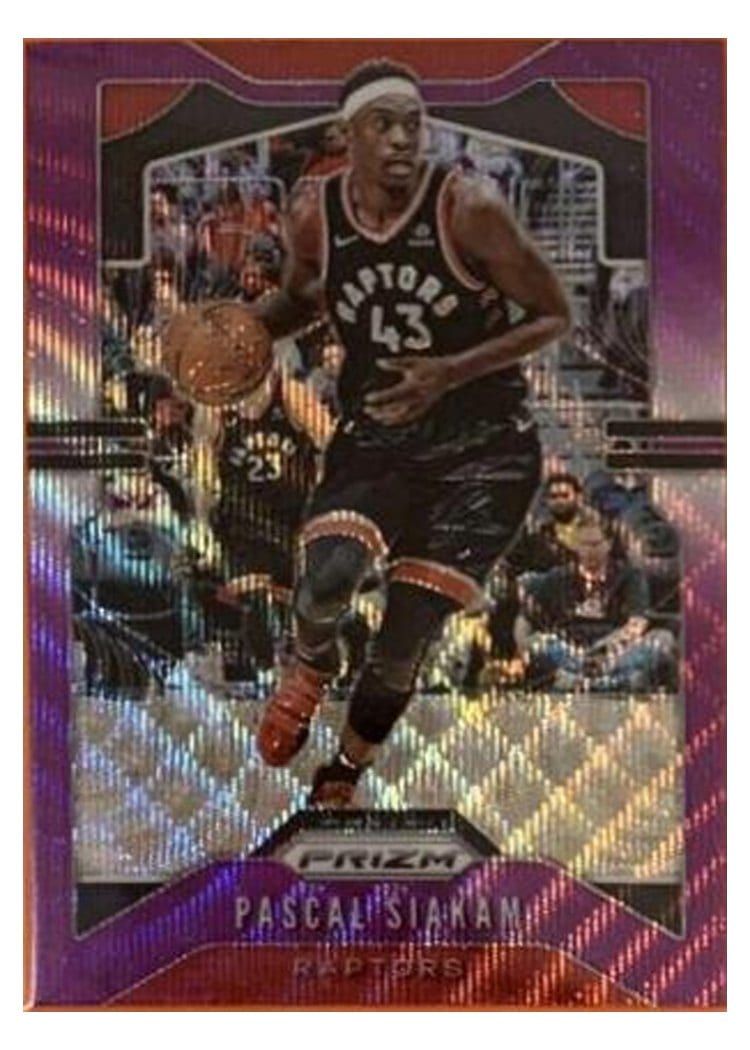 2019-20 Panini Prizm Base Set Pascal Siakam #156 card