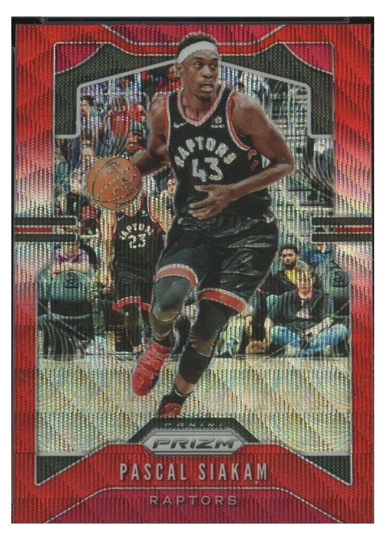 2019-20 Panini Prizm Base Set Pascal Siakam #156 card