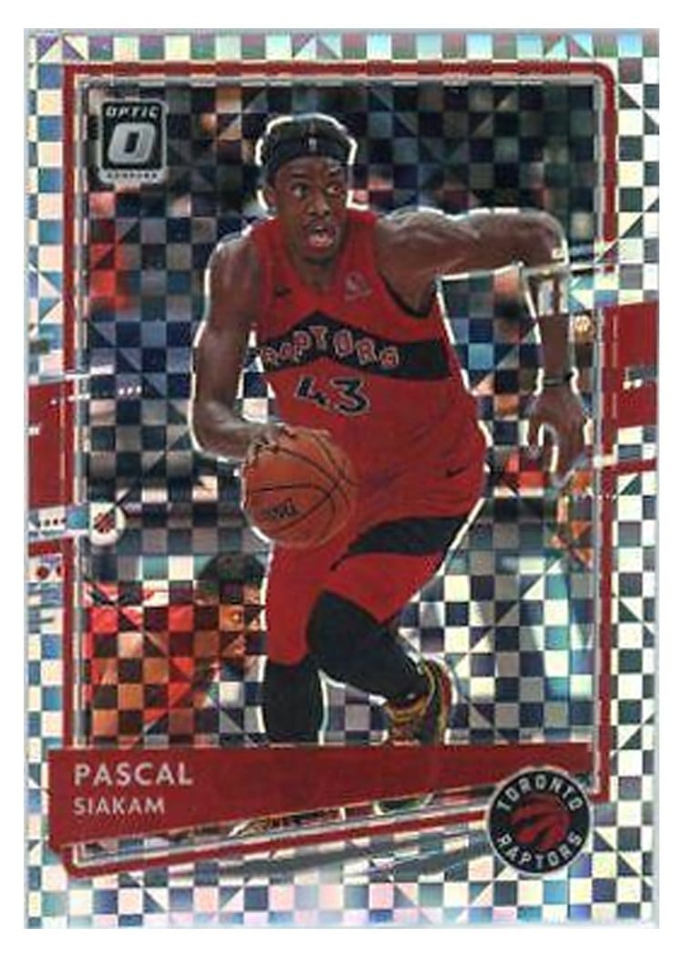 2020-21 Donruss Optic Base Set Pascal Siakam #103 card