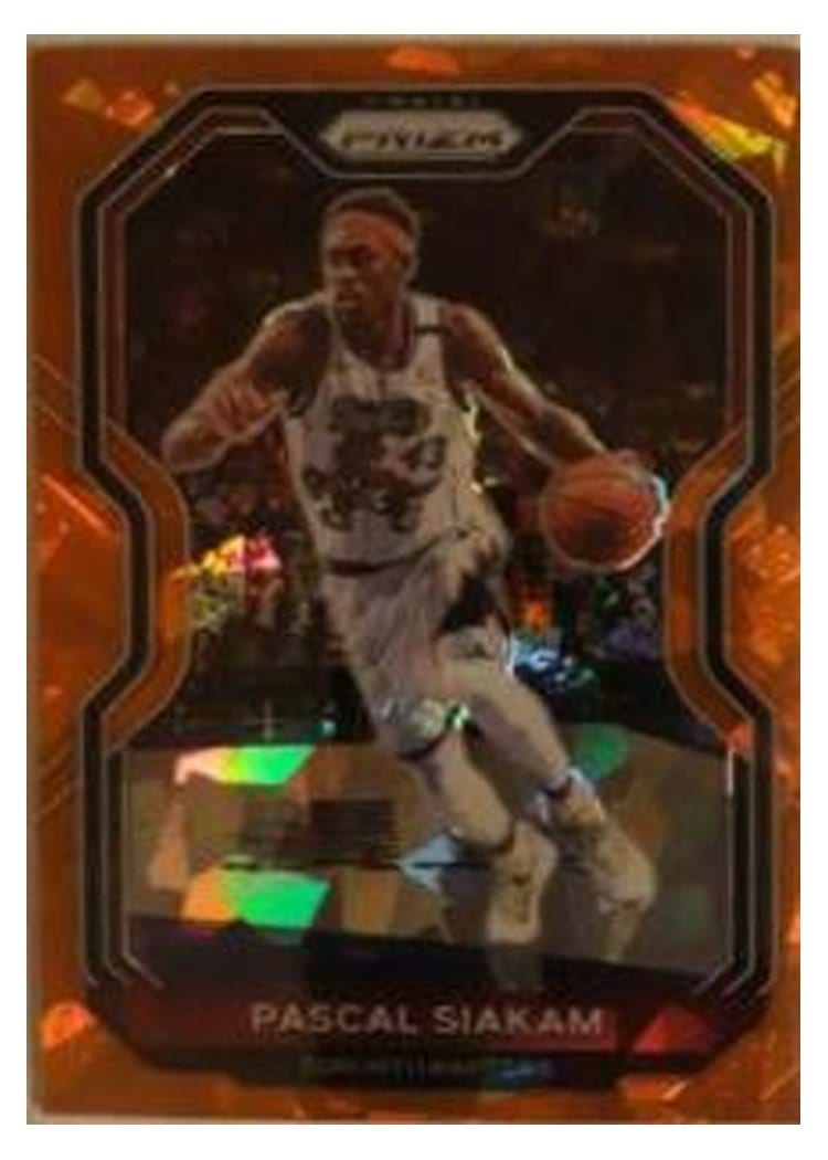 2020-21 Panini Prizm Base Set Pascal Siakam #134 card