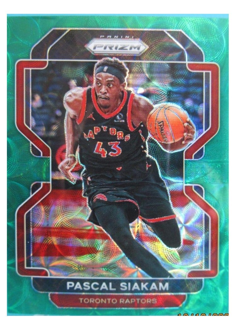 2021-22 Panini Prizm Base Set Pascal Siakam #174 card
