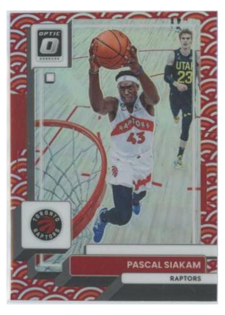 2022-23 Donruss Optic Base Set Pascal Siakam #19 card