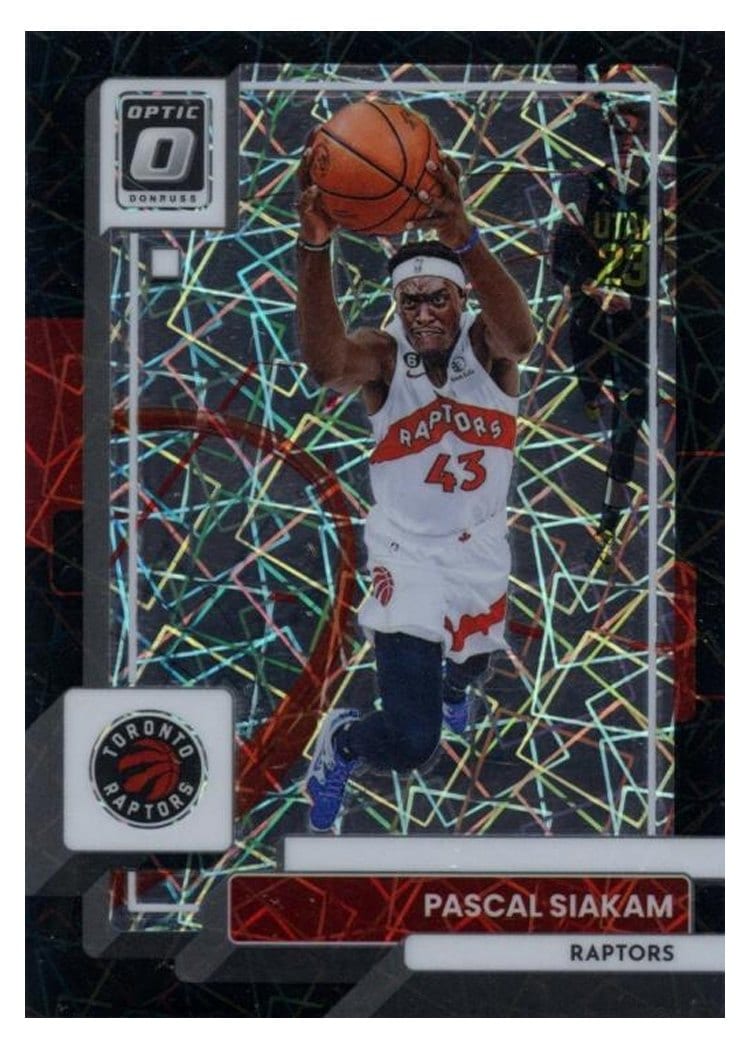 2022-23 Donruss Optic Base Set Pascal Siakam #19 card