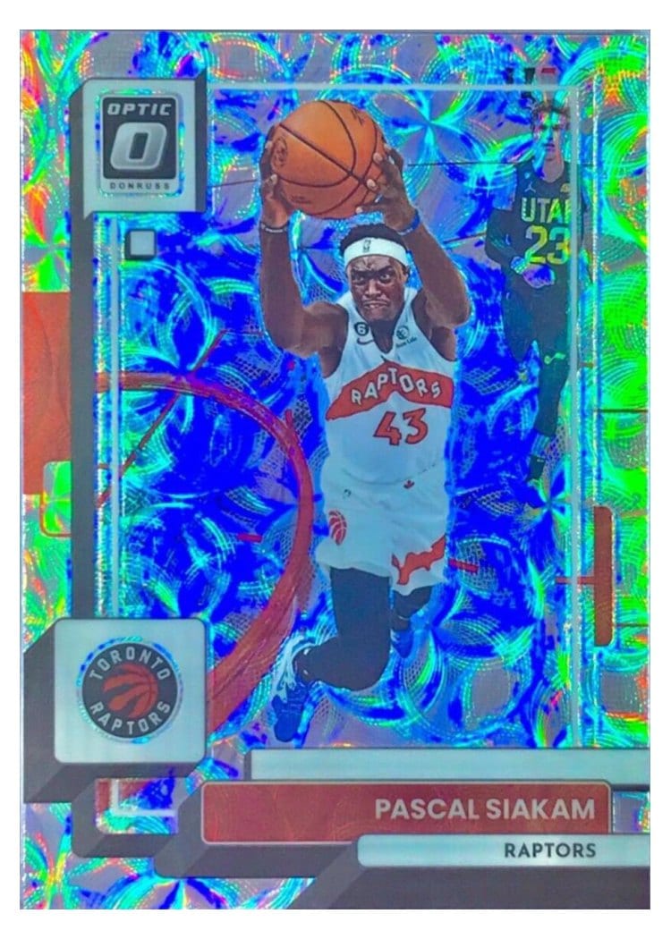 2022-23 Donruss Optic Base Set Pascal Siakam #19 card