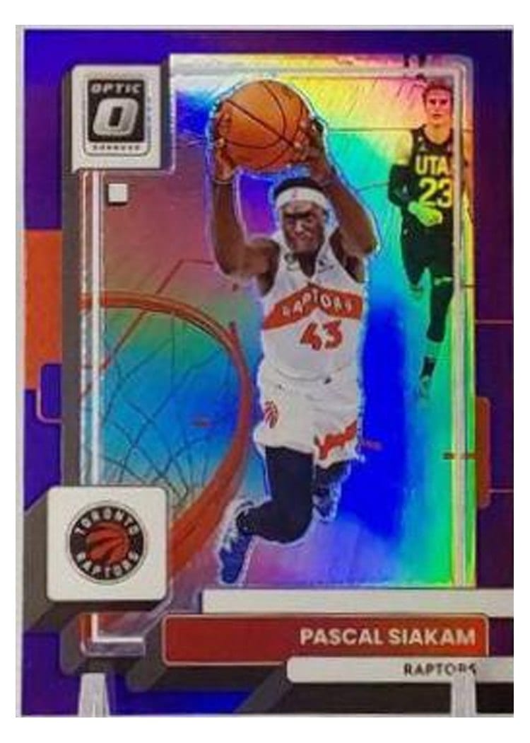 2022-23 Donruss Optic Base Set Pascal Siakam #19 card