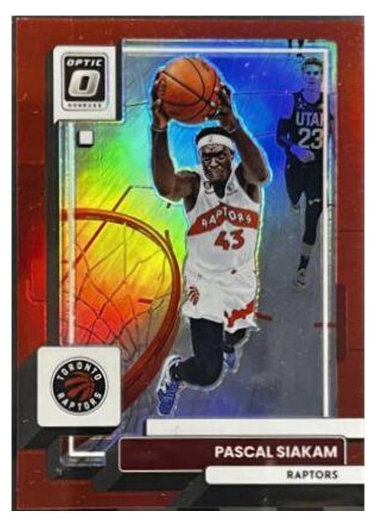 2022-23 Donruss Optic Base Set Pascal Siakam #19 card