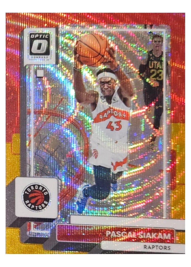 2022-23 Donruss Optic Base Set Pascal Siakam #19 card