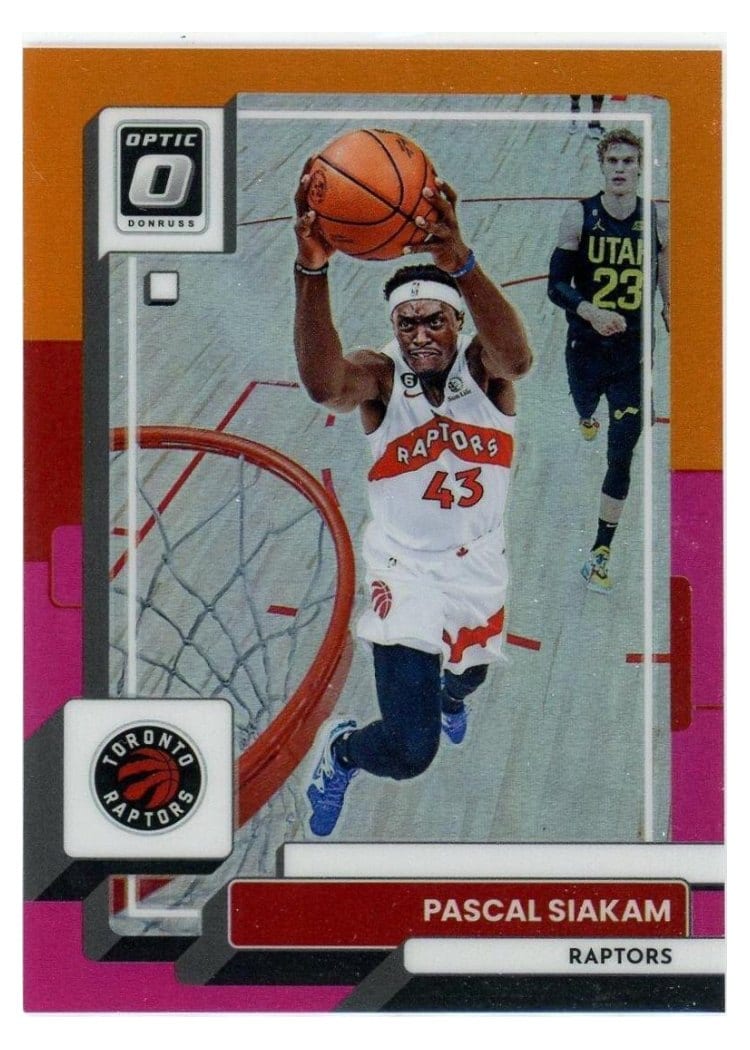 2022-23 Donruss Optic Base Set Pascal Siakam #19 card