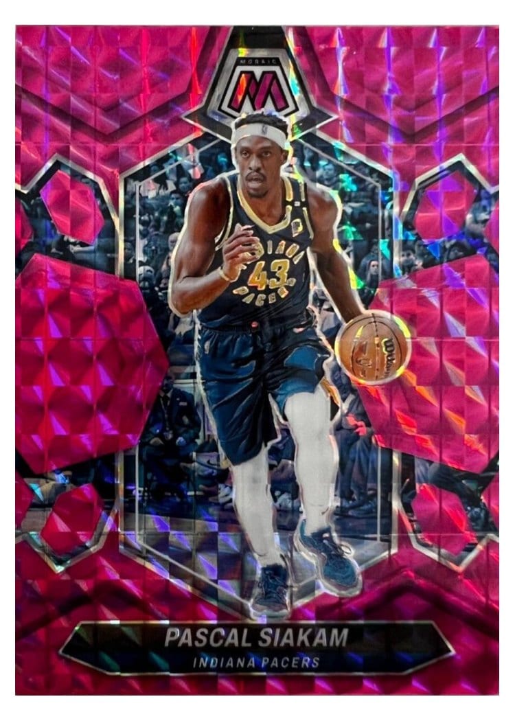 2023-24 Panini Mosaic Base Set Pascal Siakam #6 card