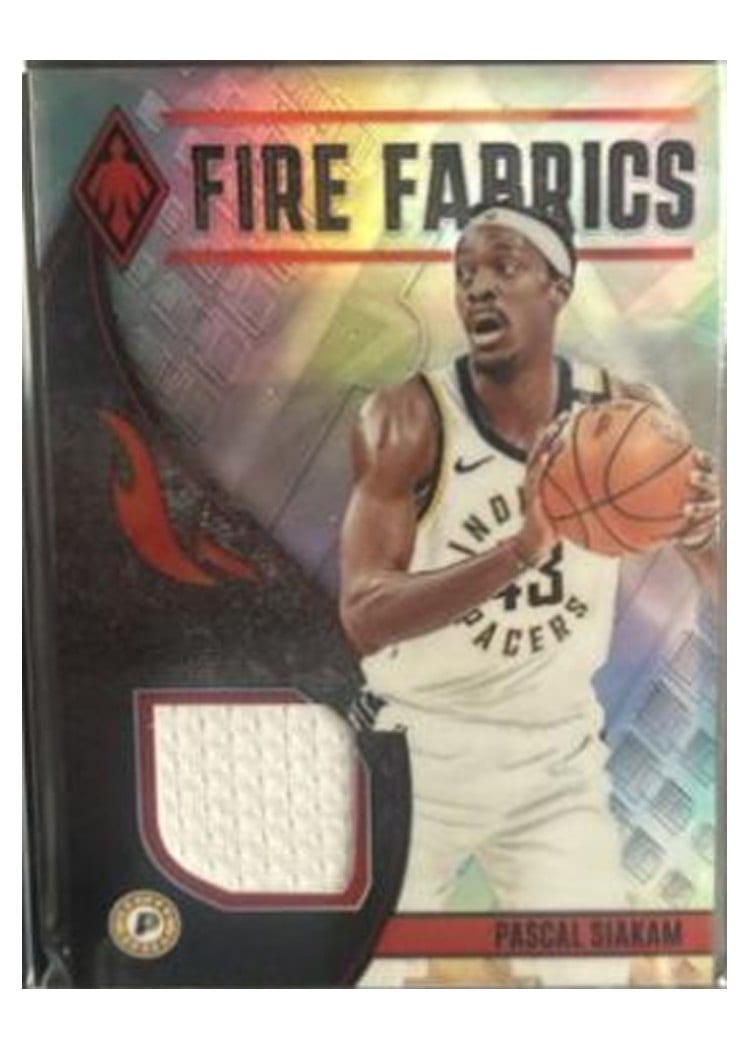 2023-24 Panini Phoenix Fire Fabrics Pascal Siakam #FF-PAS card