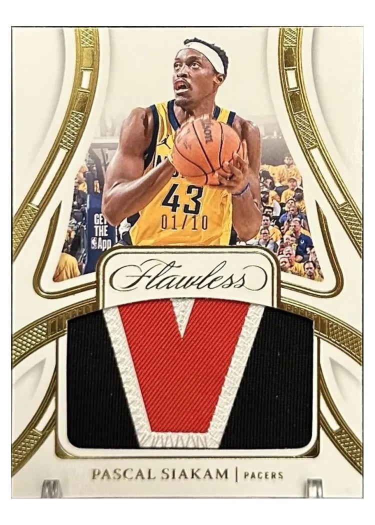 2023 Panini Flawless Patch Pascal Siakam #9 card