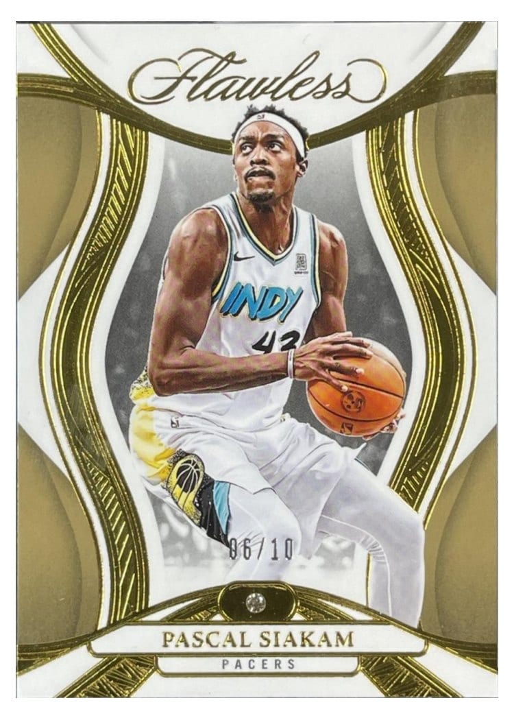 2024-25 Panini Flawless Base Gems Pascal Siakam #36 card