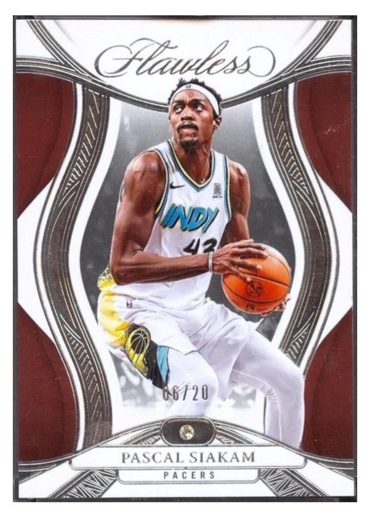 2024-25 Panini Flawless Base Gems Pascal Siakam #36 card