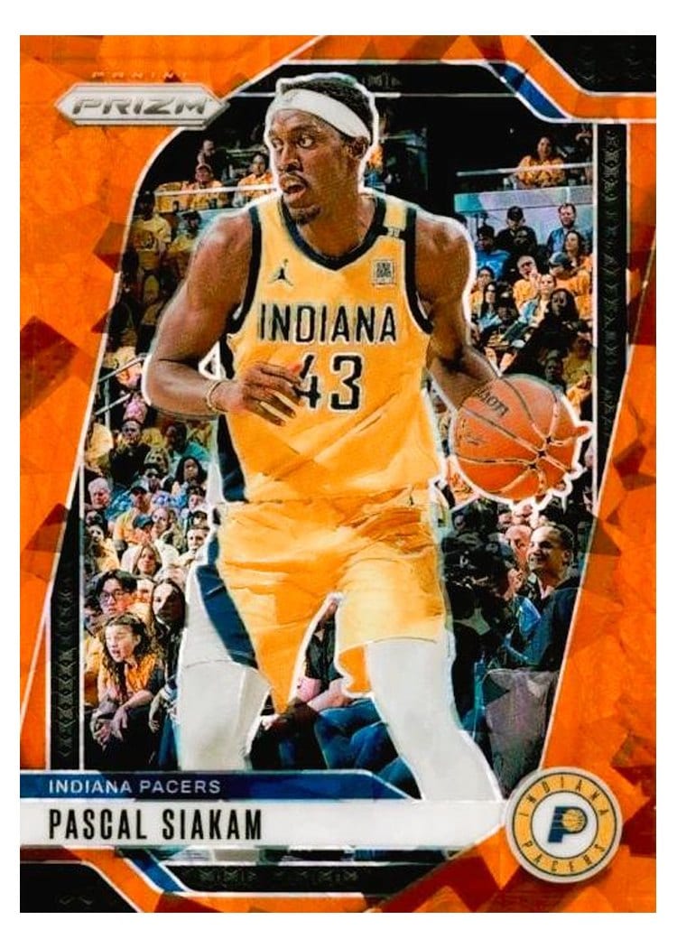 2024-25 Panini Prizm Base Set Pascal Siakam #62 card