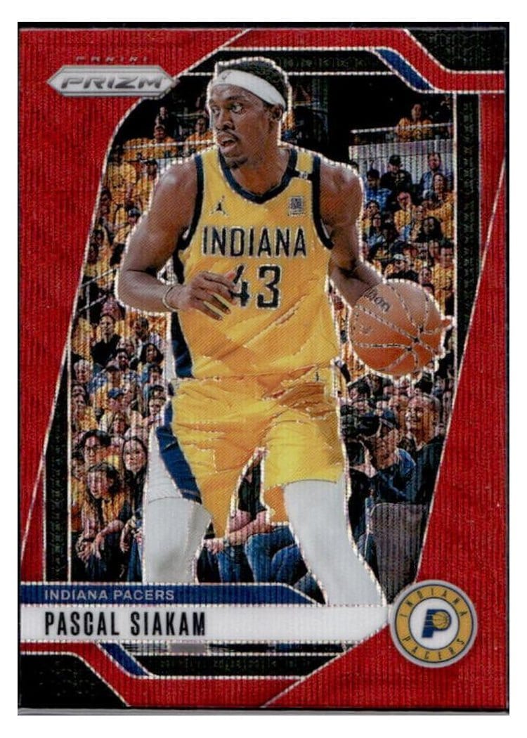 2024-25 Panini Prizm Base Set Pascal Siakam #62 card