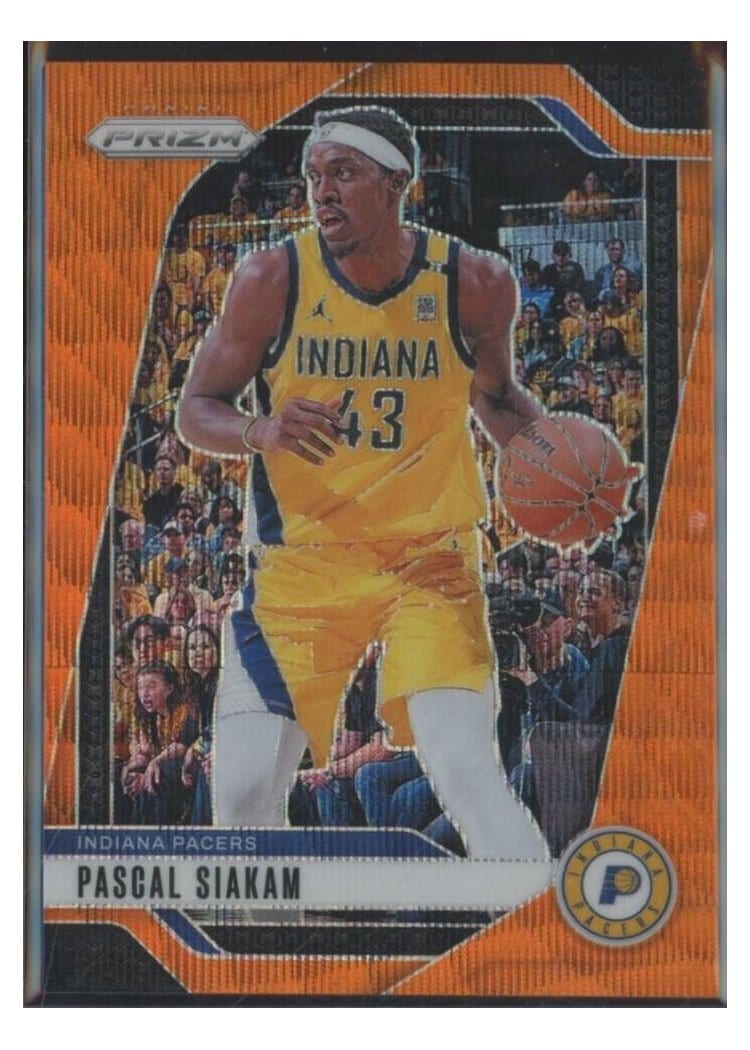 2024-25 Panini Prizm Base Set Pascal Siakam #62 card