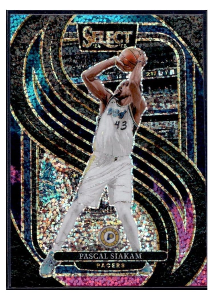 2024-25 Panini Select Base Set Pascal Siakam Cosmic Prizm #113 card