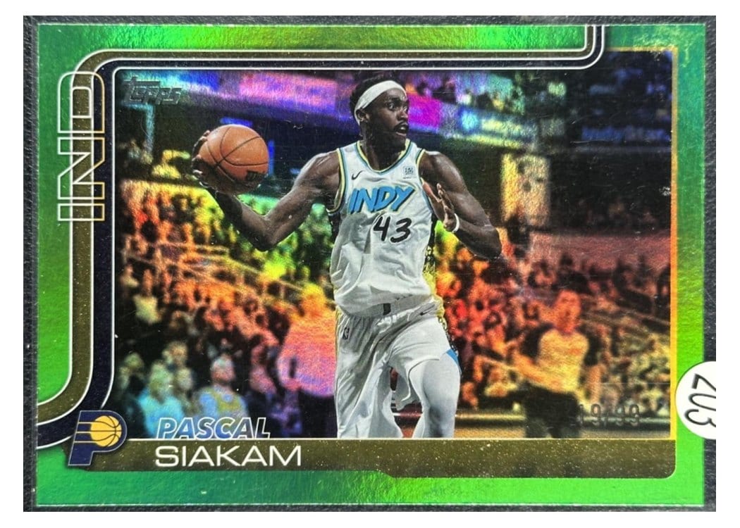 2025-26 Topps Base Set Pascal Siakam #53 card