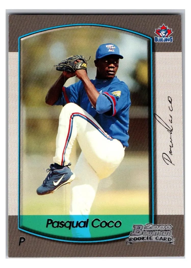 2000 Bowman Draft Picks Pasqual Coco #32 card