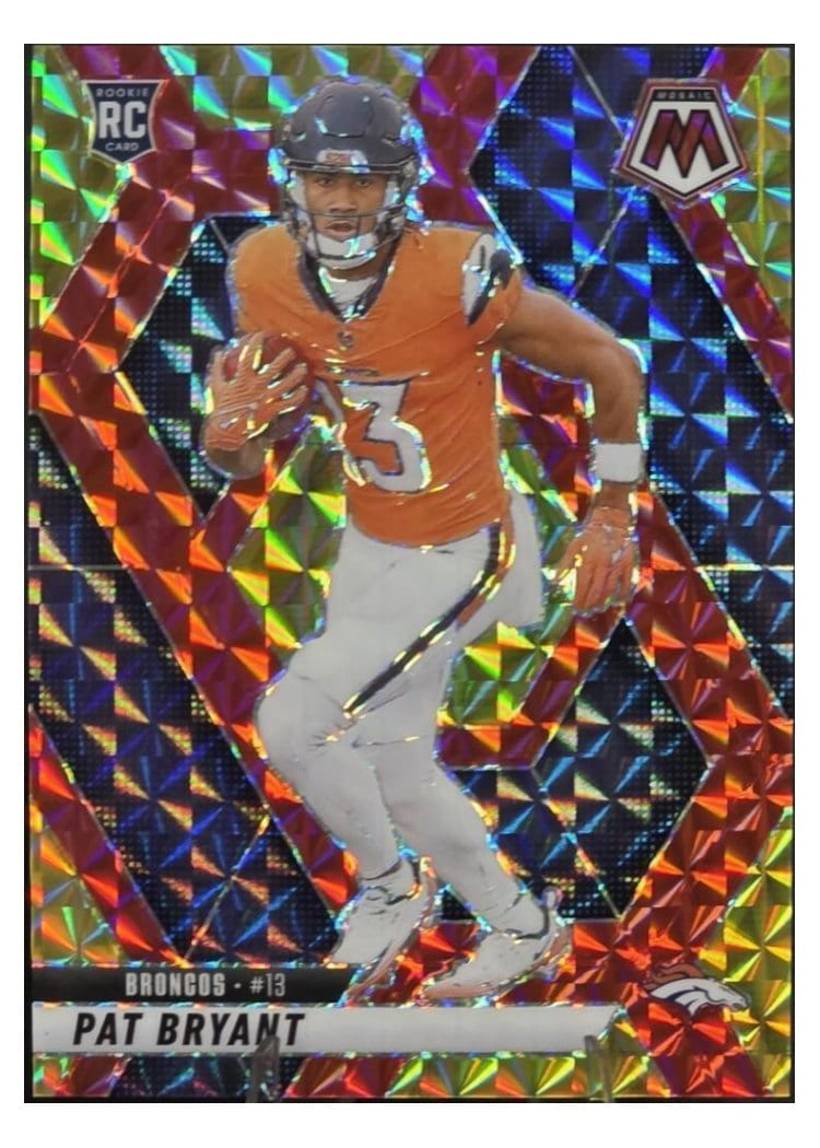 2025 Panini Mosaic Base Set Pat Bryant #379 card