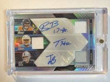 2025 Panini Prizm Rookie Patch Autographs Pat Bryant #10 card