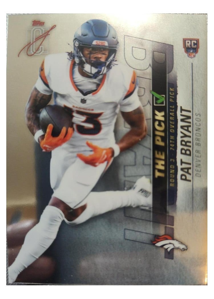 2025 Topps Signature Class The Pick Pat Bryant #TP-10 card