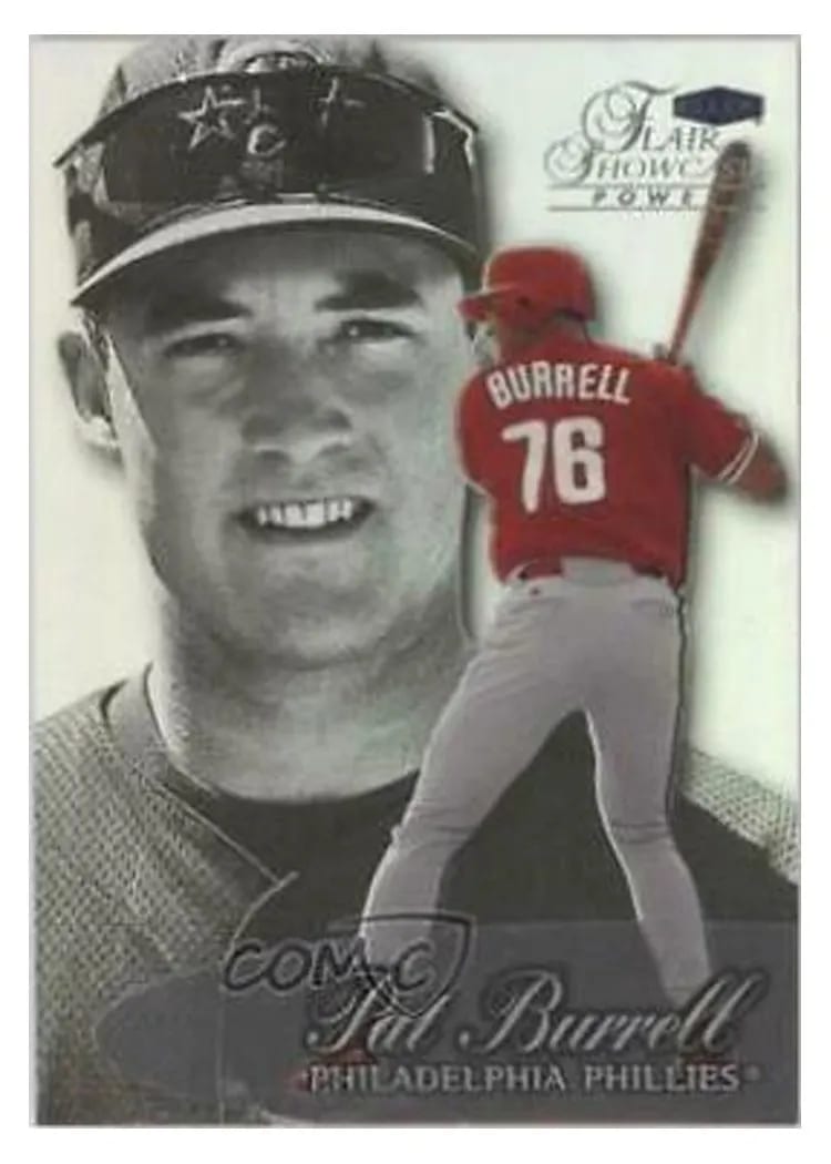 1999 Flair Showcase Pat Burrell #23 card