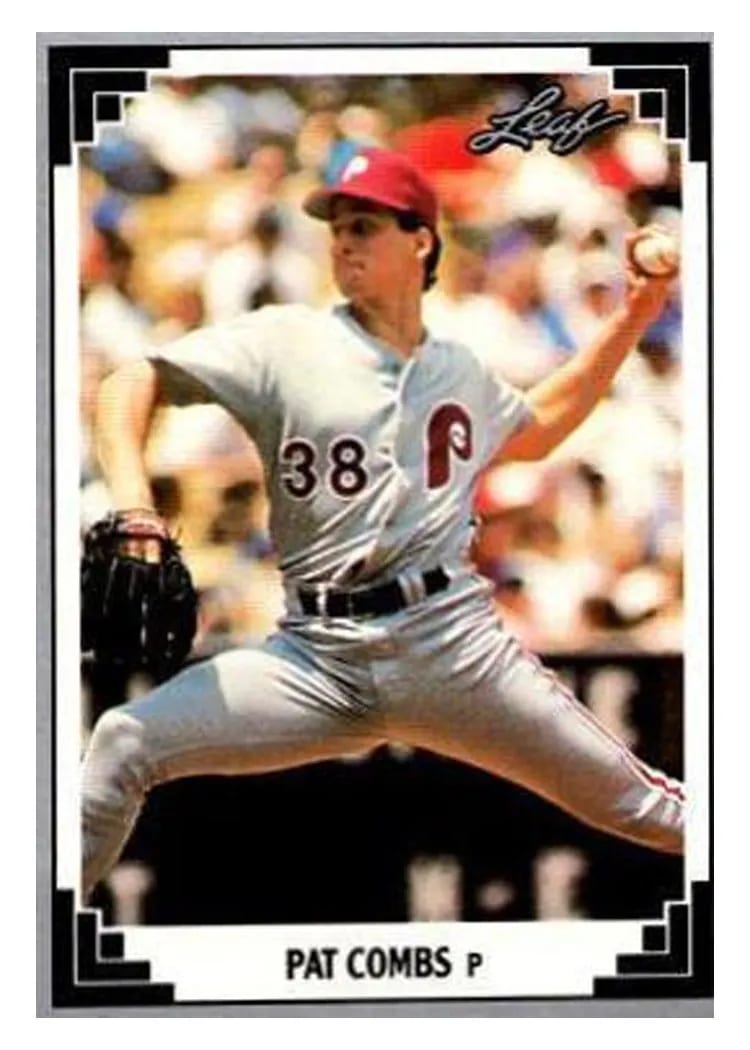 1991 Leaf Pat Combs #32 card