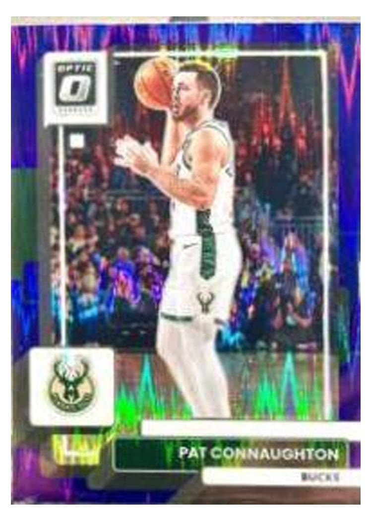 2022-23 Donruss Optic Base Set Pat Connaughton Purple Shock #74 card