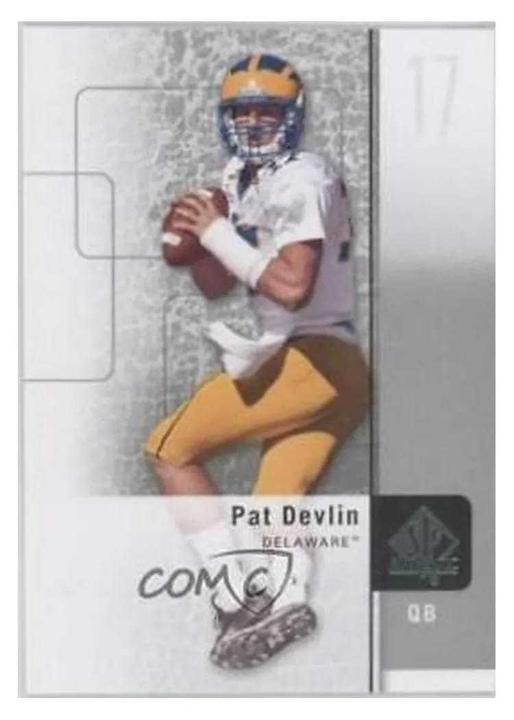 2011 SP Authentic Pat Devlin #19 card