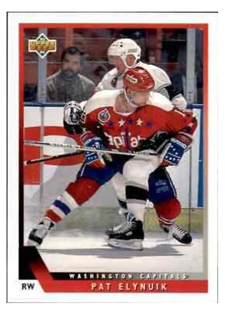1993 Upper Deck Pat Elynuik #75 card